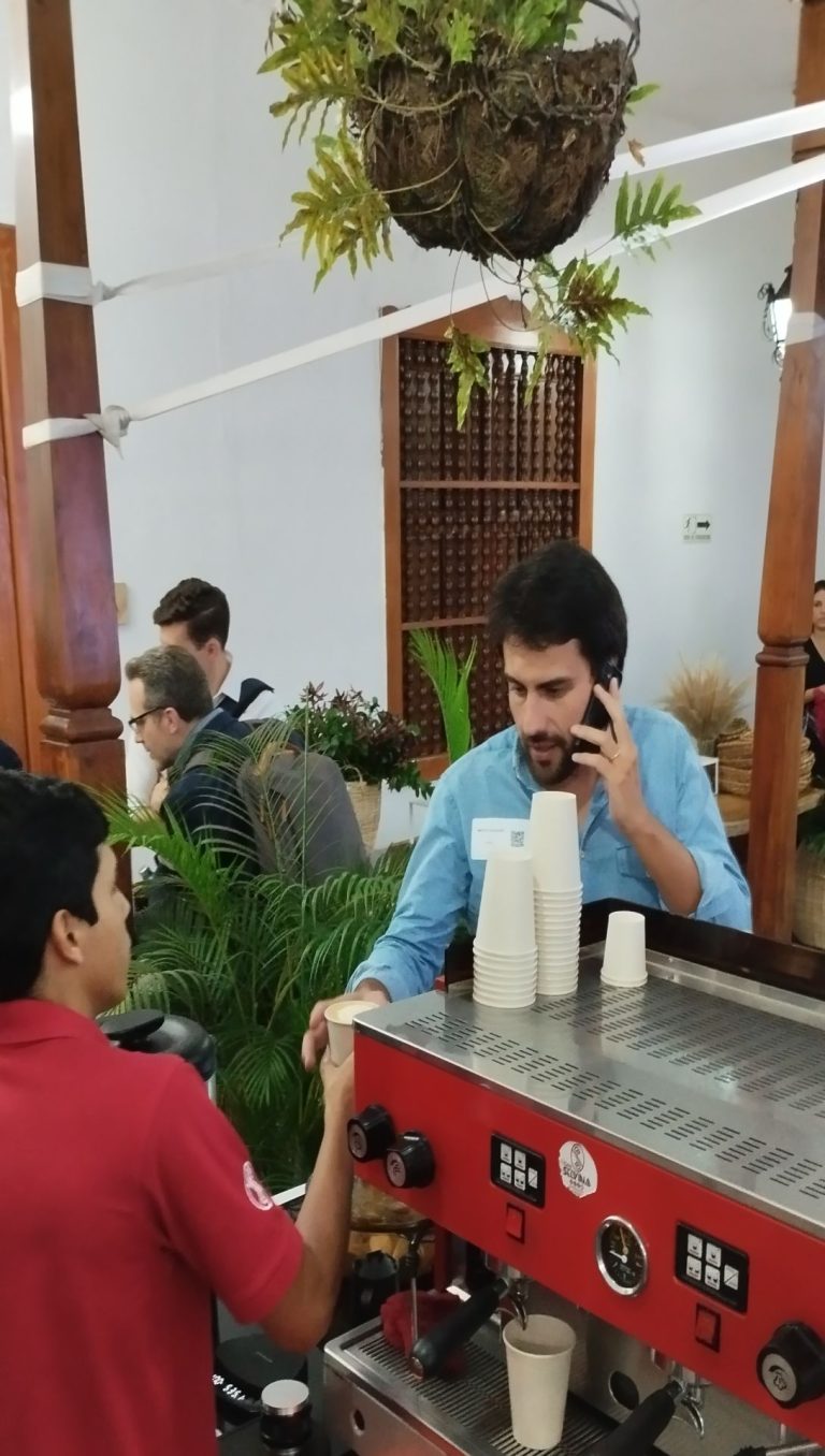 Estación de café en Cali
